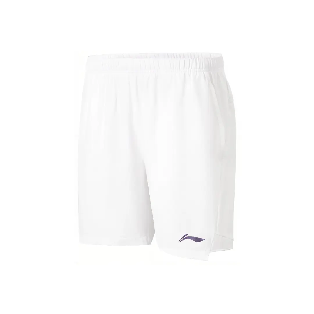 Li Ning Badminton Collection Sports Shorts Unisex Standard White