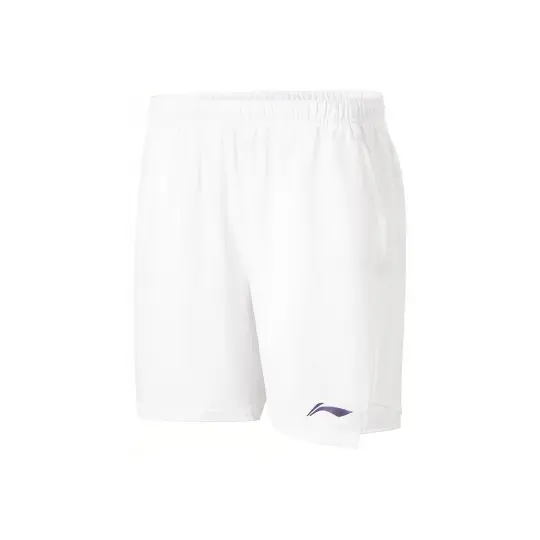 Li Ning Badminton Collection Sports Shorts Unisex Standard White