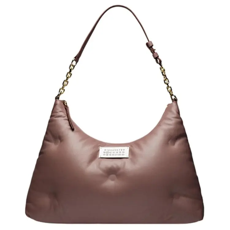 Maison Margiela Chain Leather Handbag Medium Women's Leather Pink