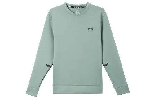 Under Armour Unstoppable UA FLC CREW Sweatshirt Men's Lime Green