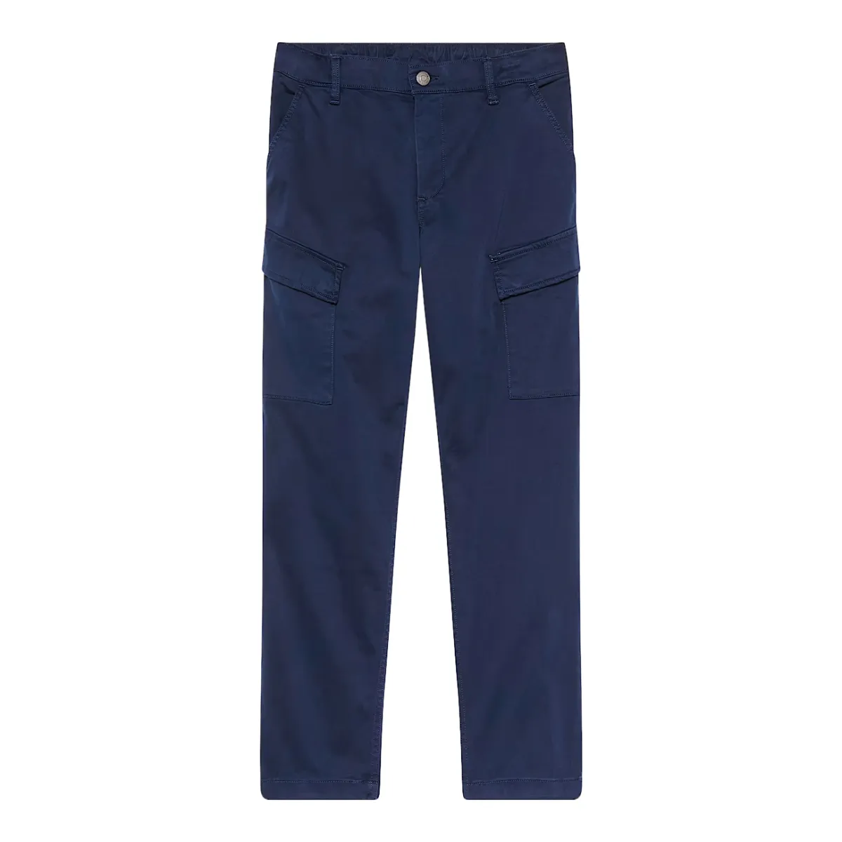 Timberland Cargo Pants Men's Blue Moderate Straight Fit Pants