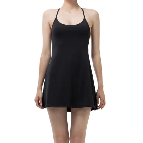 Reebok Slip Dresses Women's Black Moderate