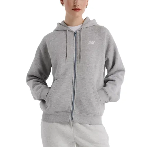 New Balance Sport Fleece Logo Full Zip Sweatshirt Women's