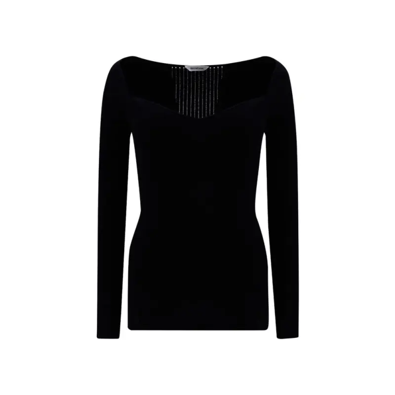 Balenciaga SS21 Sweater Women's Black