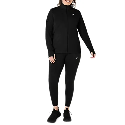 ASICS Jackets Women's Performance Black Crew Neck Moderate Other