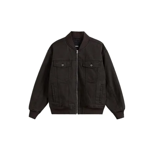 Vans Jackets Women's Dark Gray Moderate Pilot
