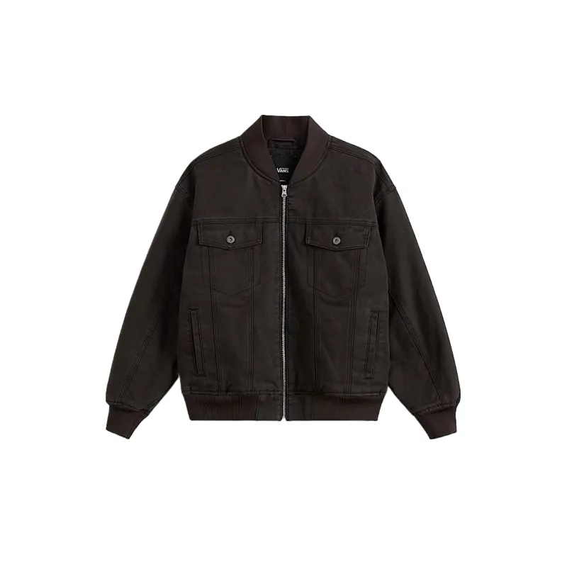 Vans Jackets Women's Dark Gray Moderate Pilot