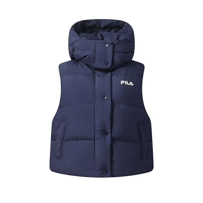 FILA ORIGINALE Down Vest Women's Vintage Blue