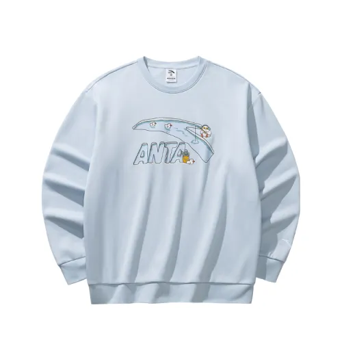 Anta Sweatshirt Unisex Light Bright Blue