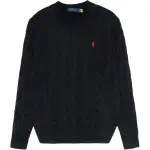 Polo Ralph Lauren Logo Embroidered Cable Knit Jumper