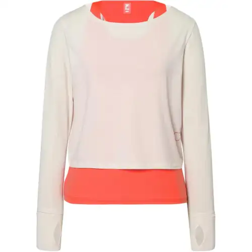 FILA Casual Suits Women's Beige Crew Neck Moderate Other