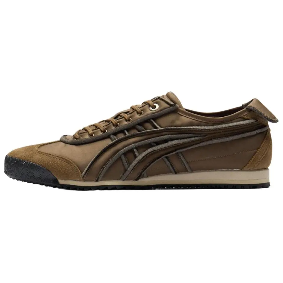 Onitsuka Tiger MEXICO 66 Rubber Running Shoes Unisex Brown