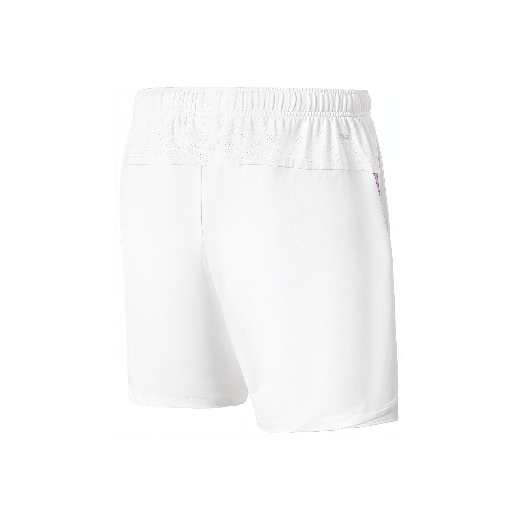 Li Ning Badminton Collection Sports Shorts Unisex Standard White