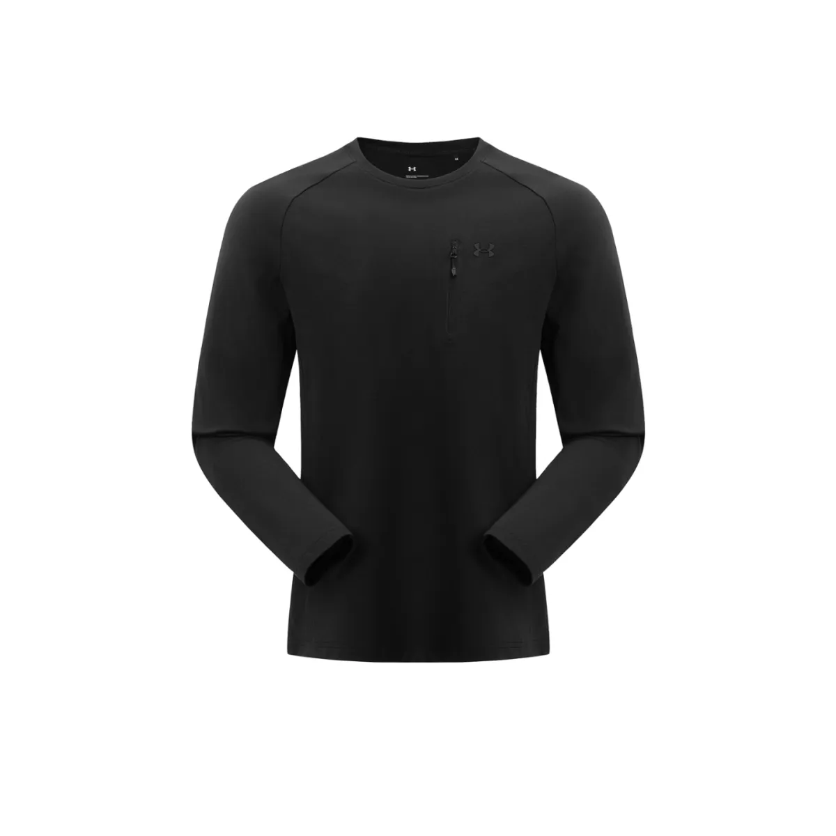 Under Armour T-Shirts Unisex Twilight Black Crew Neck Moderate Straight Fit