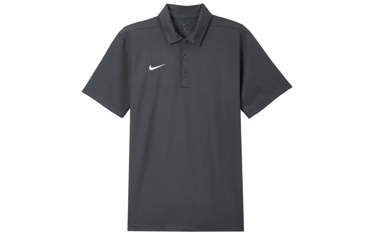 Nike Dri Fit Polo Shirt Men's Media Black