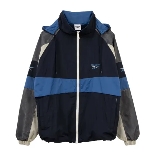 Reebok Jackets Unisex Blue Stand Collar Moderate Other