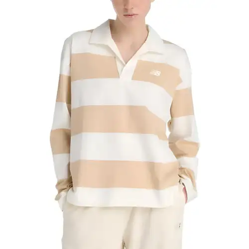 New Balance Shirts Women's Brown Lapel Moderate