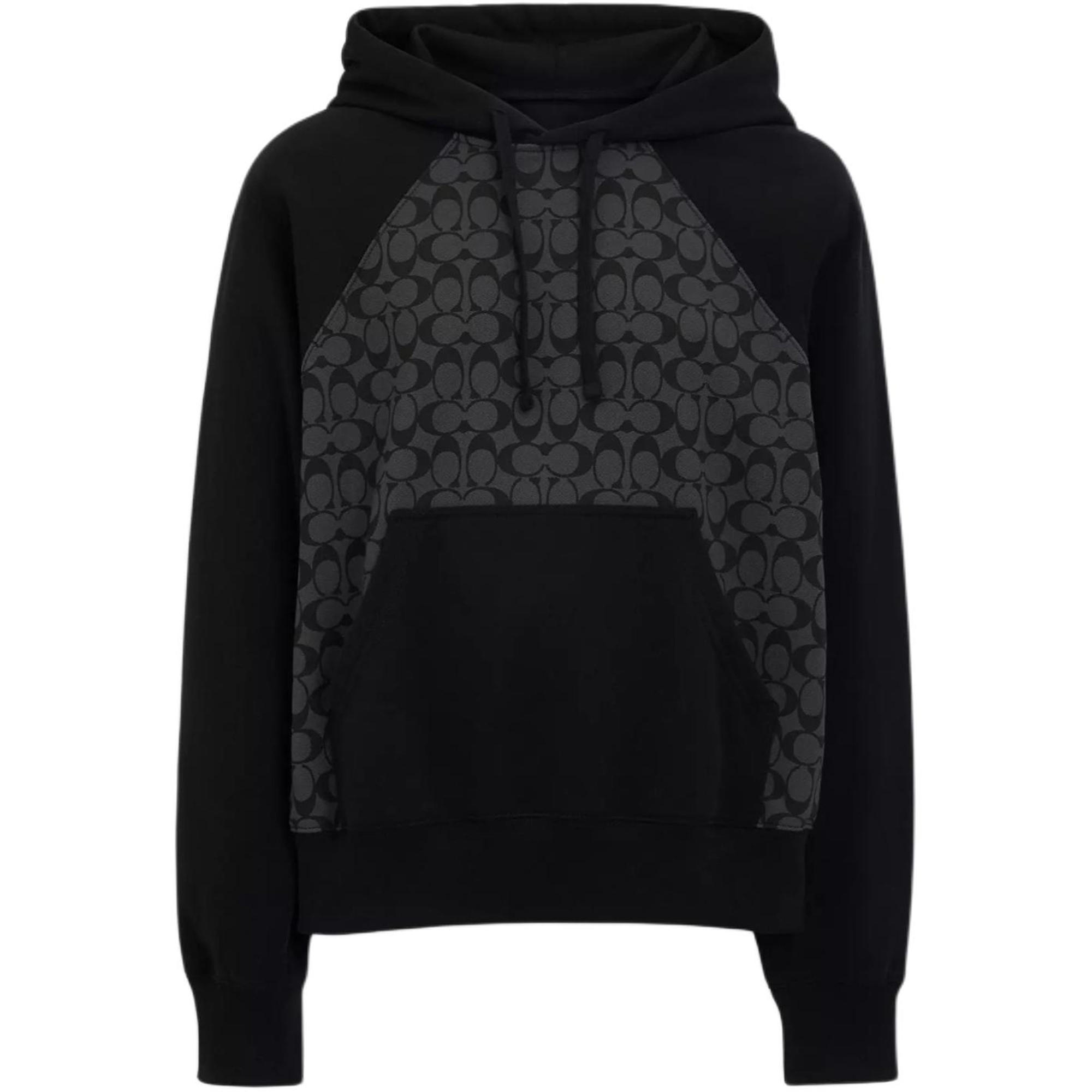 Мужское худи COACH COACH Signature Hoodie Logo (черный)