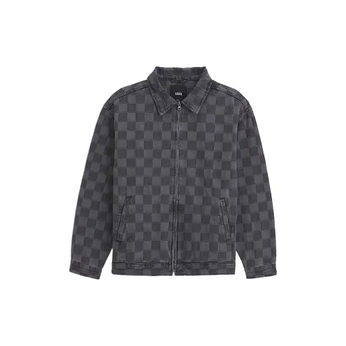 Vans Denim Jackets Women's Black Lapel Moderate