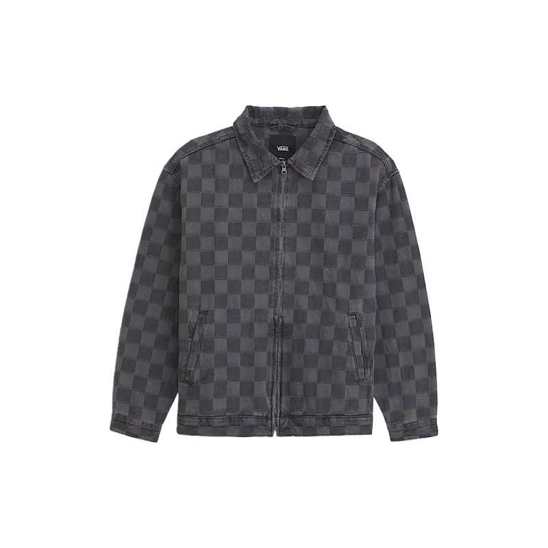 Vans Denim Jackets Women's Black Lapel Moderate
