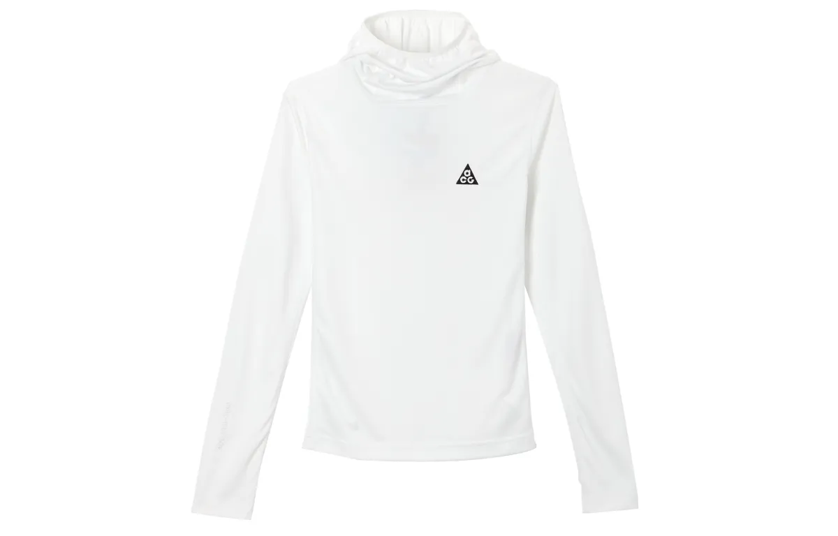 Nike ACG Set in Sleeve T Shirt Women's Mountain Peak White