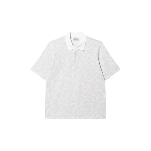 HERMES SS25 Polo Shirt Men's White