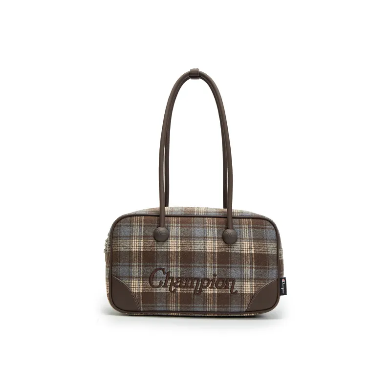 Champion Fabric+Artificial Leather Shoulder Bag Unisex