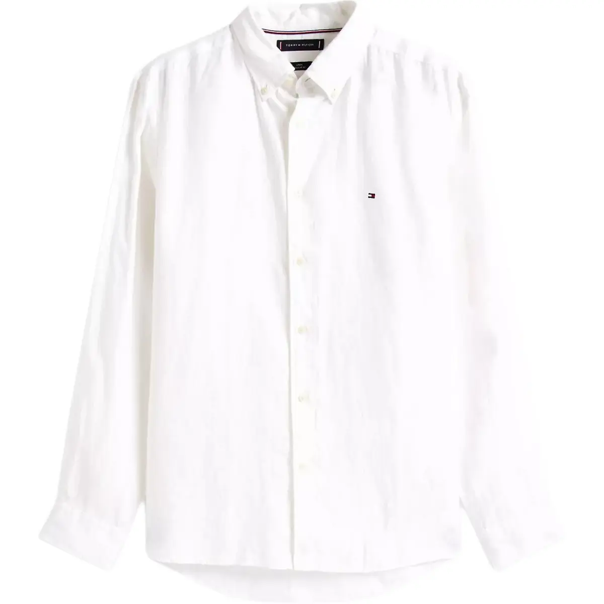 Tommy Hilfiger Shirts Men's White Lapel Moderate