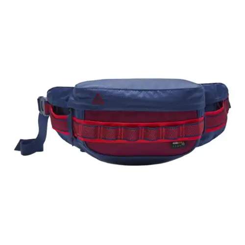 Nike Nylon Shoulder Bag, Fanny Pack Unisex Blue Red