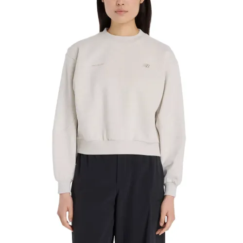 New Balance NB Grey Sweatshirt Women's Gray