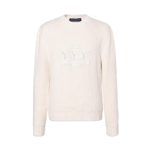 LOUIS VUITTON Embellished Silk Pullover