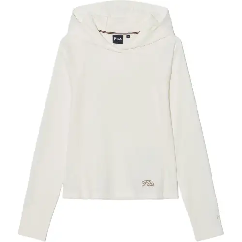 FILA Sweatshirts Women's Ivory Hooded Thin Regular