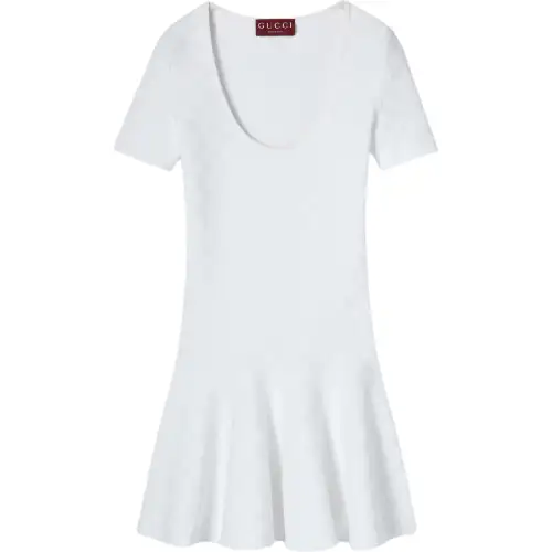 GUCCI Stretch Gg Jacquard Dress