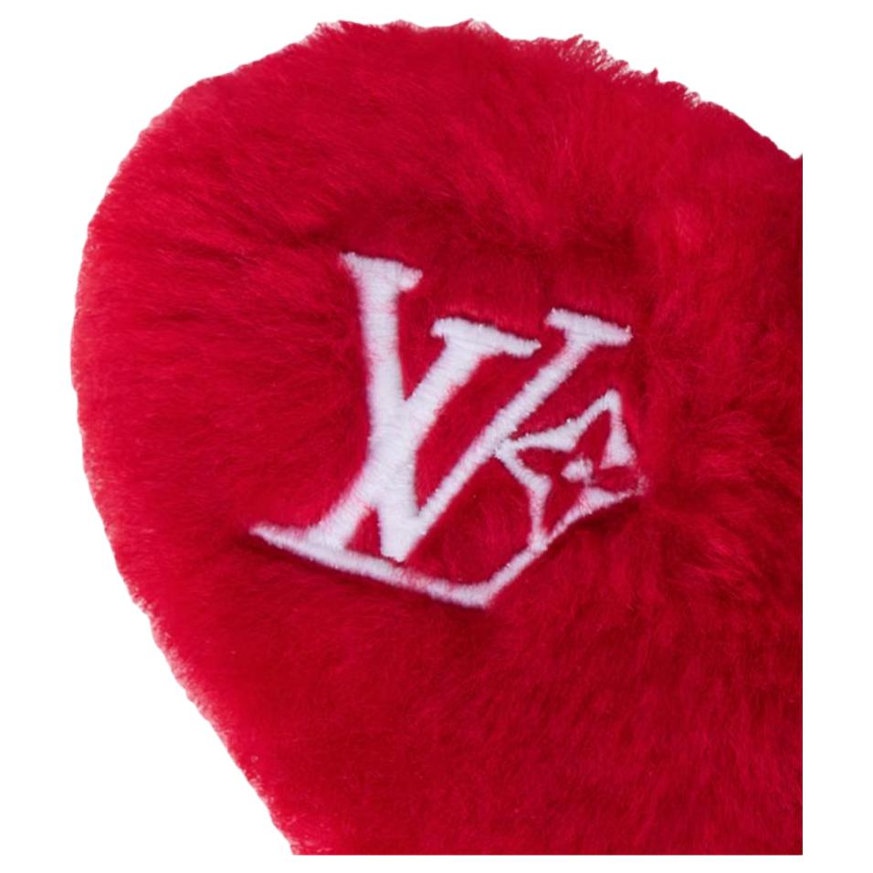 Брелок Louis Vuitton LuckyHEART (красный) — фото 4