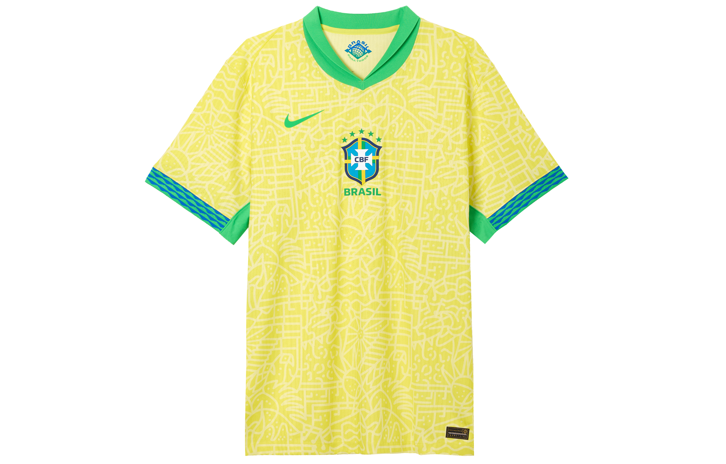 Nike Brazil 2024 Match Home Men’s Nike Dri-FIT Adv Soccer Authentic Jersey