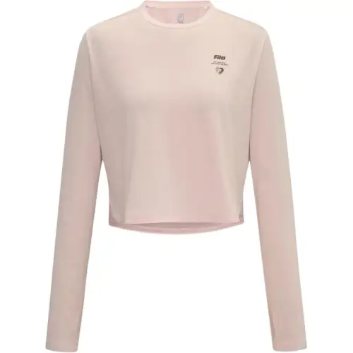 FILA T Shirts Women's Pink Crew Neck