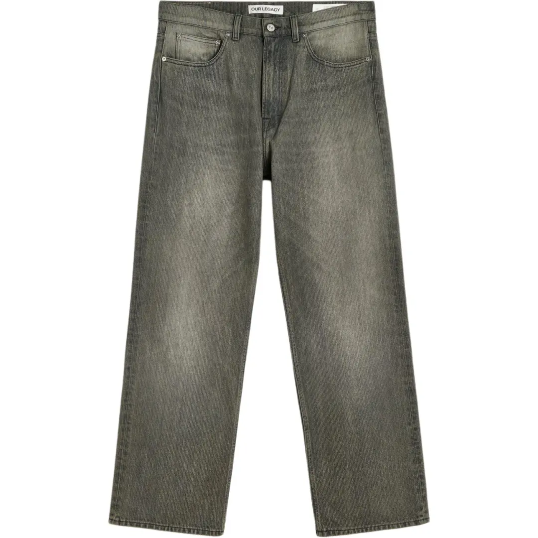 Our Legacy Third Cut Logo Patch Jeans