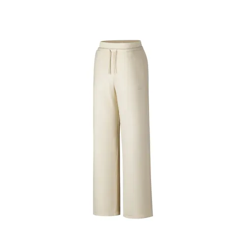 Anta Knitted Sweatpants Women's Cloud Blossom Gray