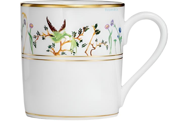 Кружка TIFFANY TiffanyAudubon (бело-золотая)