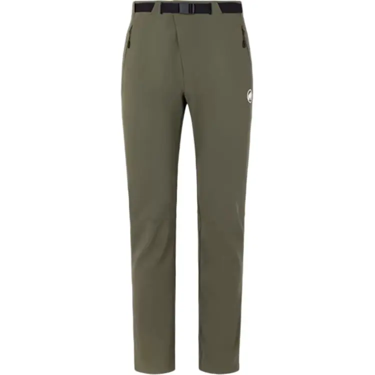 MAMMUT Clion Fleece Lined Thermal Windproof Water Repellent Softshell Windbreaker Pants Unisex