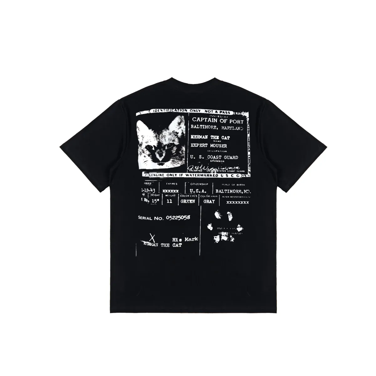 Nike T-Shirts Men's Black Crew Neck Moderate