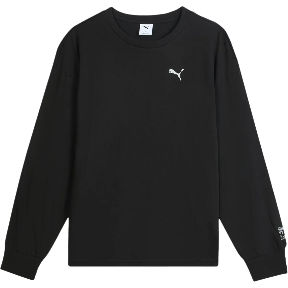 PUMA NEKO-San T-Shirts Unisex Black Crew Neck Moderate