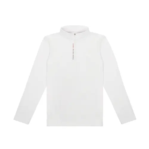 ANTA Knitwear Men's White Half Open Collar Moderate Other