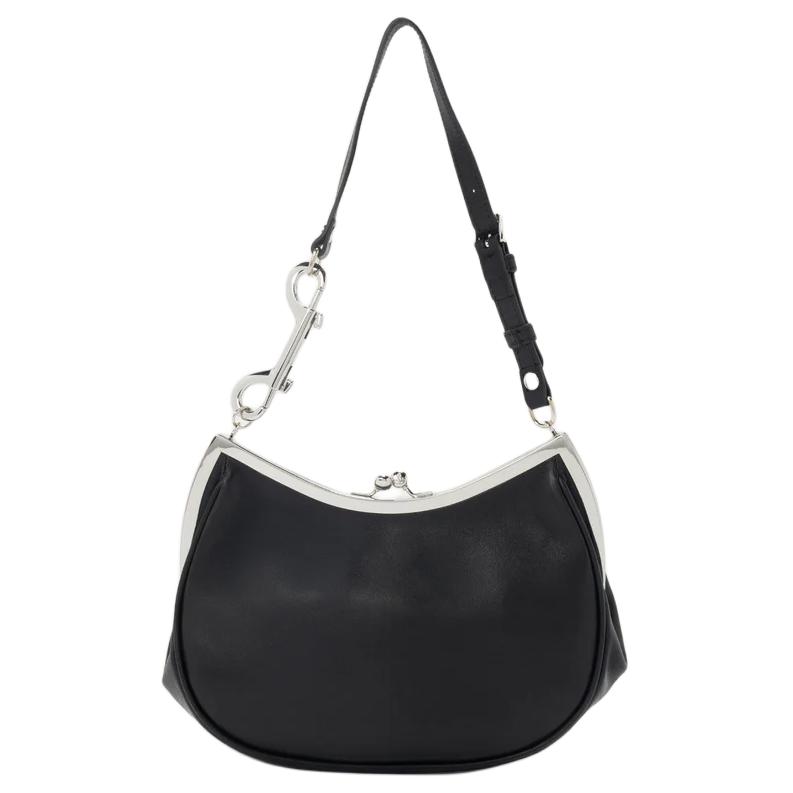 Женская сумка Vivienne Westwood Charm Frame (черная) — фото 3