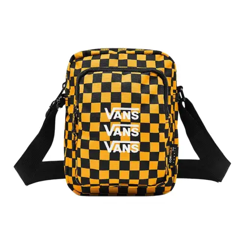 Vans Fabric Crossbody Bags Unisex Black Yellow