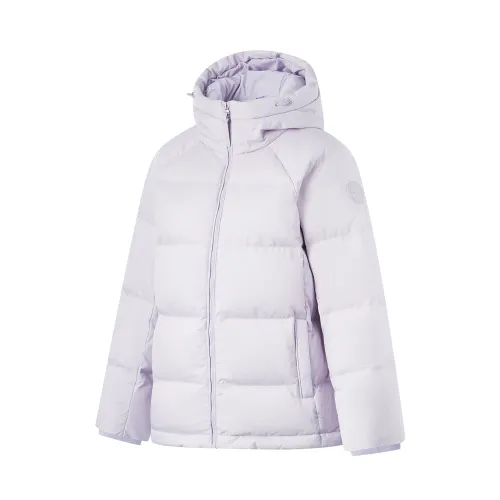 Li Ning Down Jacket Women's Sea Salt Purple