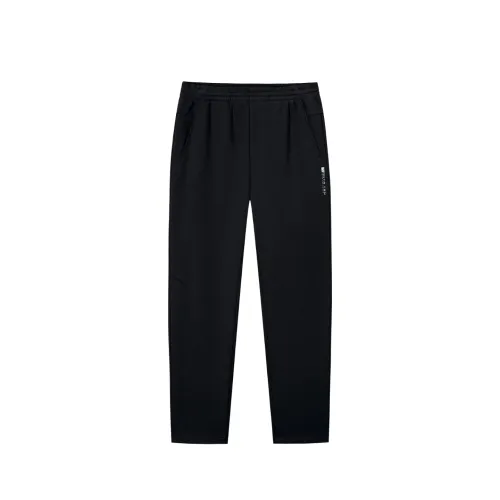 Anta Knitted Sweatpants Men's Basic Black
