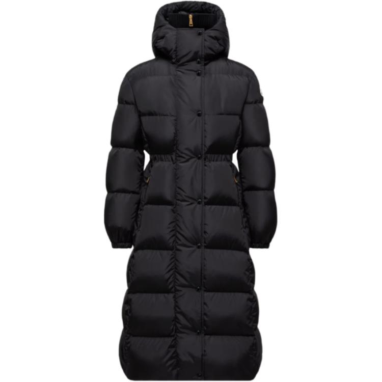 Женский пуховик Moncler Chamer (черный)