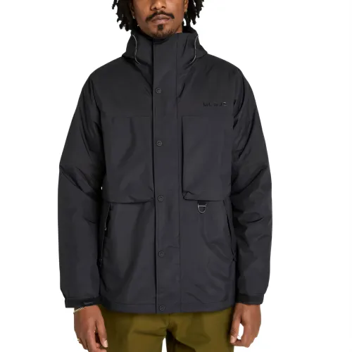 Timberland Jackets Men's Black Hooded Moderate Other