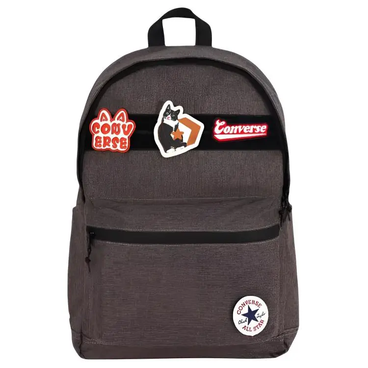 Converse Polyester Backpack Unisex Gray